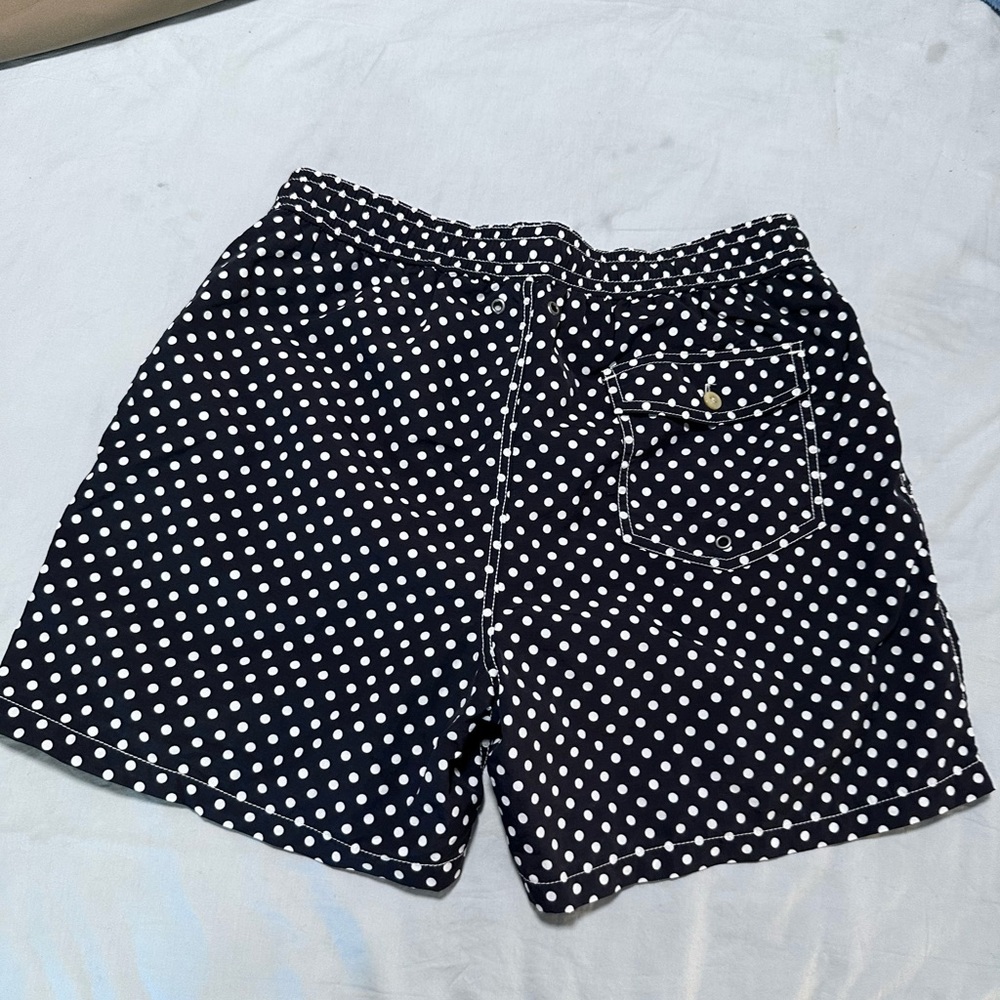Ralph Lauren Black and White Polka Dot Garment